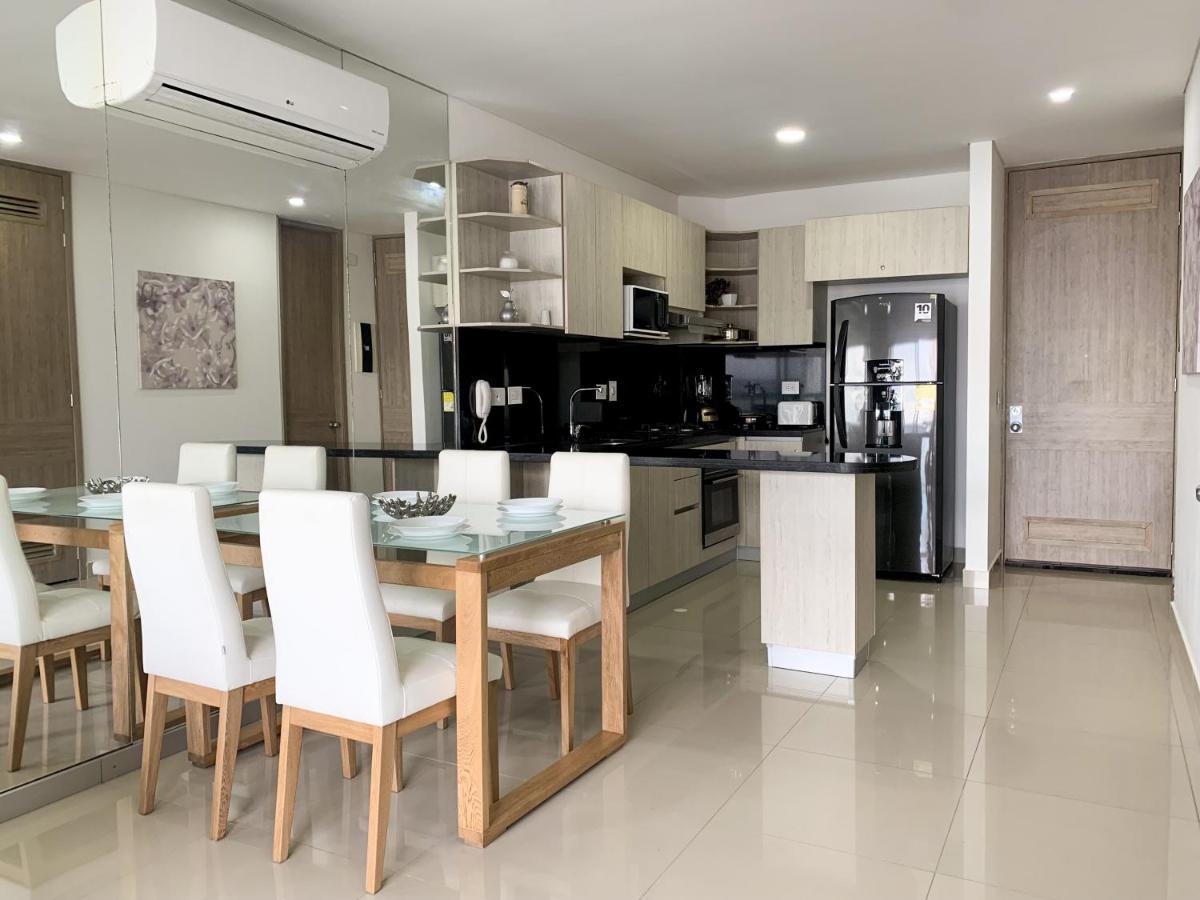 Apartament Oceanview Escape Pool, Jacuzzi & Gym In Bocagrande Kartagena Zewnętrze zdjęcie