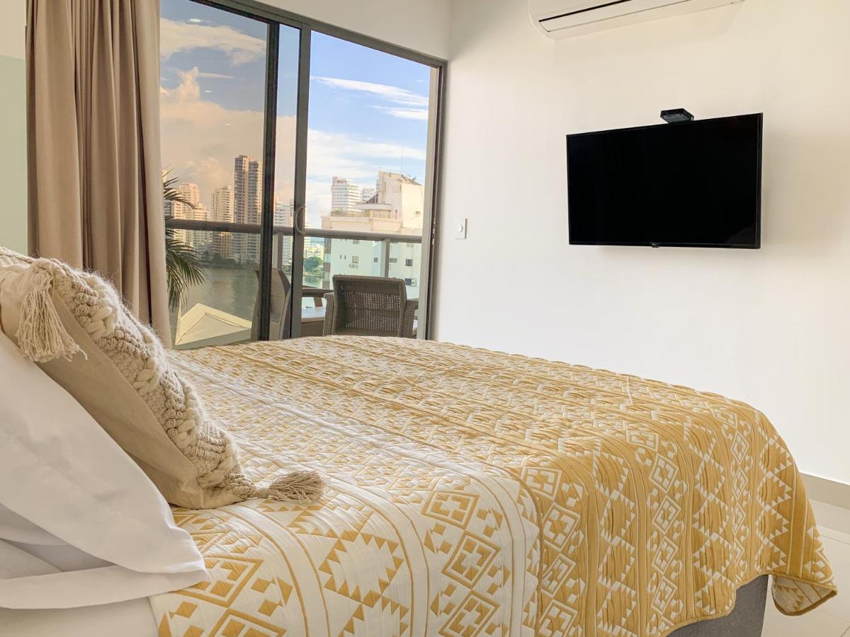 Apartament Oceanview Escape Pool, Jacuzzi & Gym In Bocagrande Kartagena Zewnętrze zdjęcie